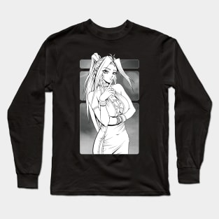 Japanese Manga Girl Long Sleeve T-Shirt